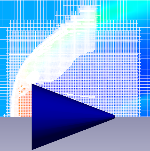 shockwave resolution by adaptation to solution